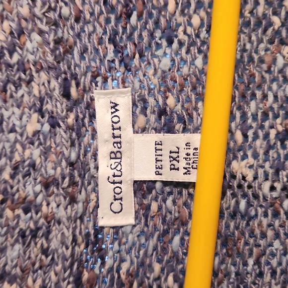 🔵CROFT & BARROW CARDIGAN - Picture 4 of 4